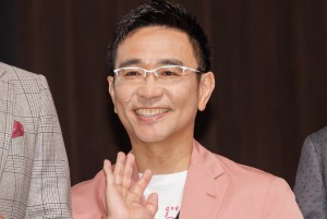 ドラマ『ミス・ターゲット』制作発表会見に出席した八嶋智人