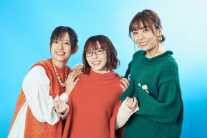 『ゆるキャン△ SEASON3』原紗友里＆豊崎愛生＆高橋李依　取材日：2023年12月