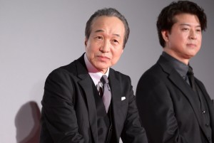 ドラマ『Believe－君にかける橋－』キャスト登壇イベントに出席した（左から）小日向文世、上川隆也