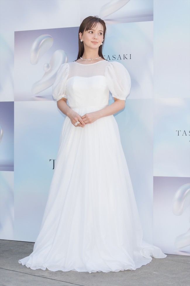 【二次使用不可】TASAKI 70周年アニバーサリー エキシビション「FLOATING SHELL」フォトコール　20240425