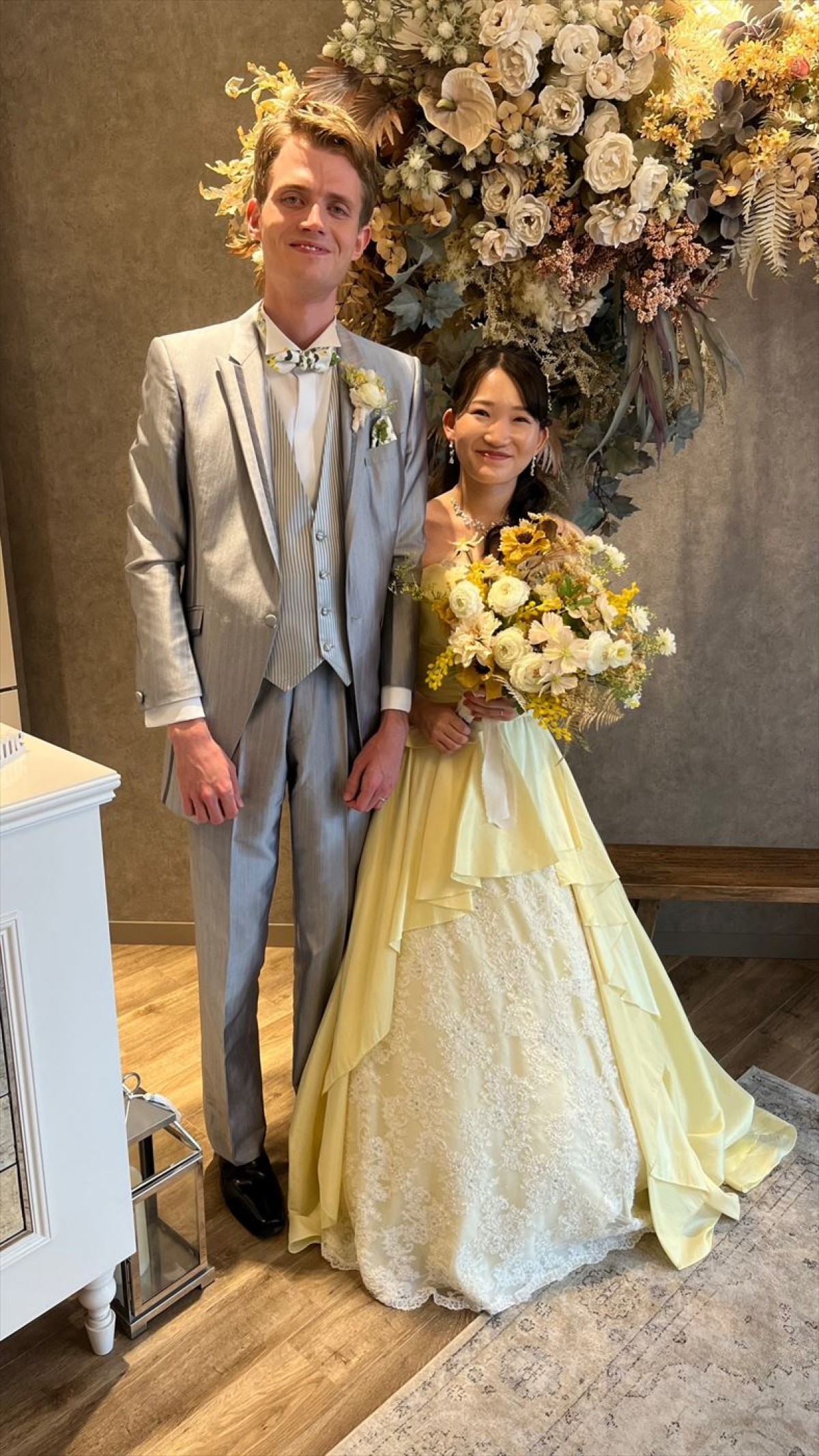 日本文化をこよなく愛するフランス人妻、結婚式で絶対に叶えたかった夢を実現！　あすの『新婚さん』