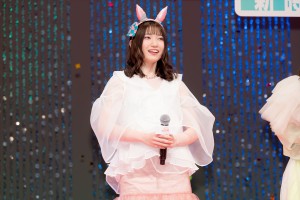 福嶋晴菜、劇場版『ウマ娘 プリティーダービー 新時代の扉』完成披露プレミアに登場