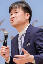 佐藤二朗、映画『あんのこと』完成披露上映会に登場