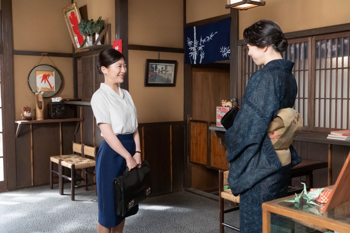 『虎に翼』“寅子”伊藤沙莉、“りつ子”菊地凛子との対面にびっくり　サプライズに視聴者歓喜「鳥肌たった」