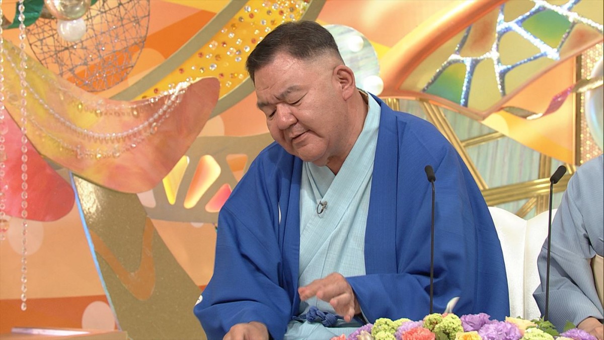 元力士の落語家・三遊亭歌武蔵と27歳年下の妻が登場　妻と夫を結びつけたものとは？　今週の『新婚さん』