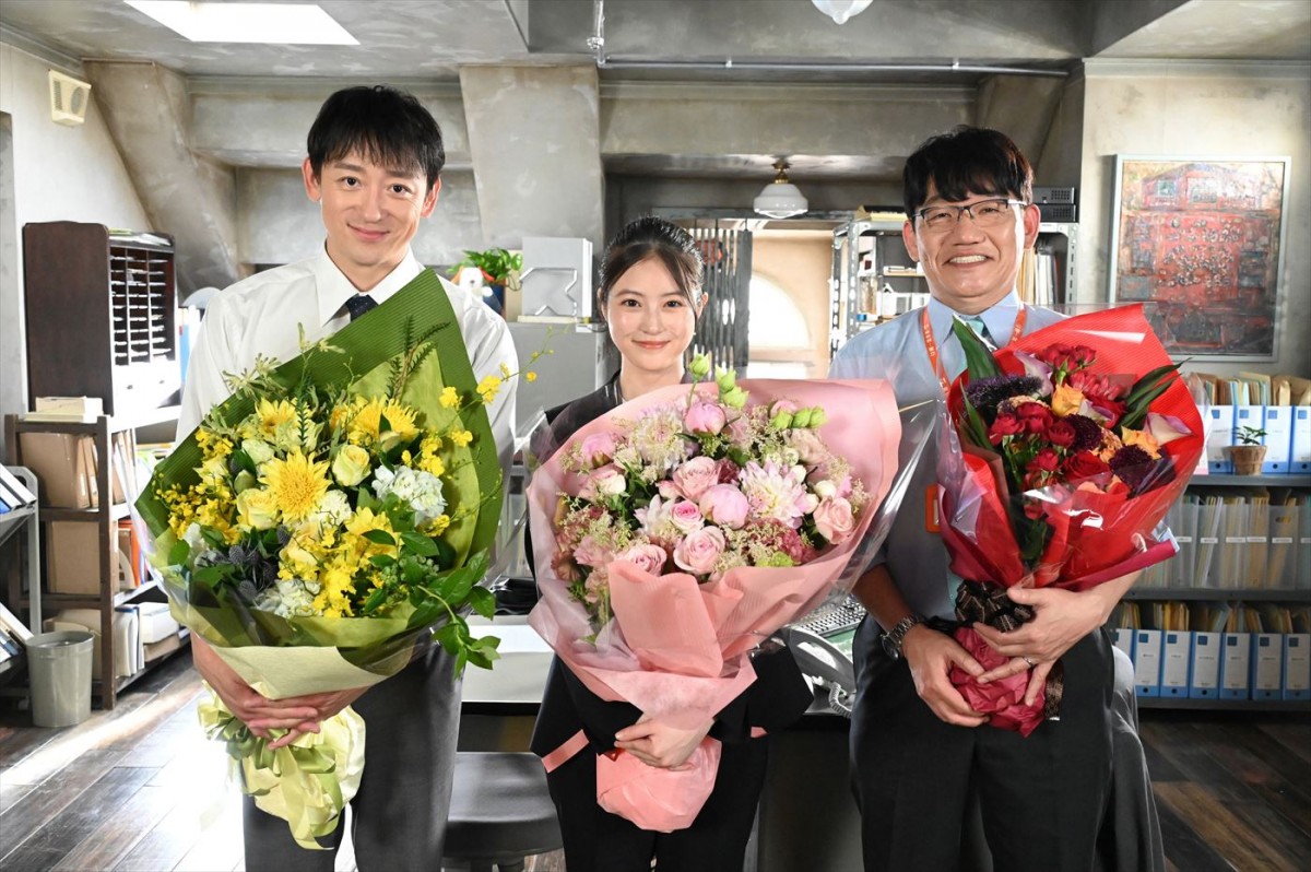 今田美桜「本当に凄まじい現場でした」　山本耕史、飯尾和樹とともに『花咲舞が黙ってない』クランクアップ