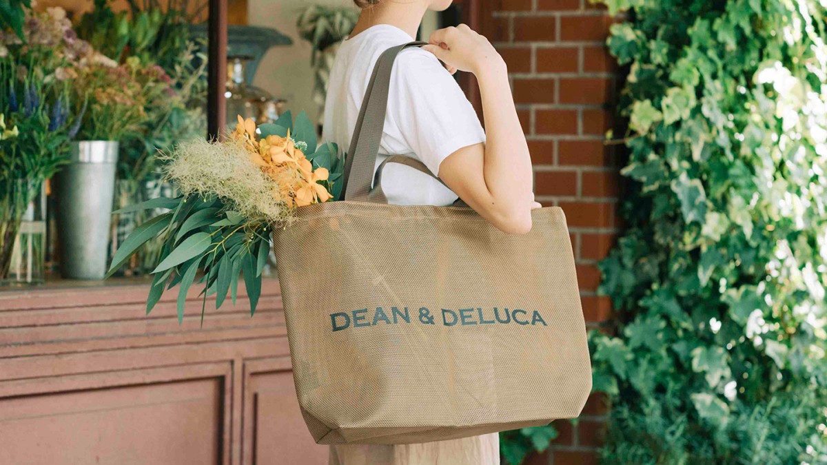 DEAN & DELUCA「メッシュトートバッグ」発売へ！　夏限定のゴールドカラー