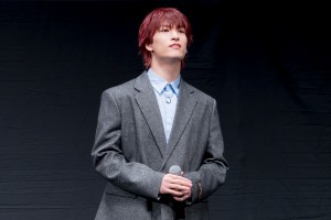 JO1・金城碧海、映画『逃走中 THE MOVIE』完成披露舞台挨拶に登場