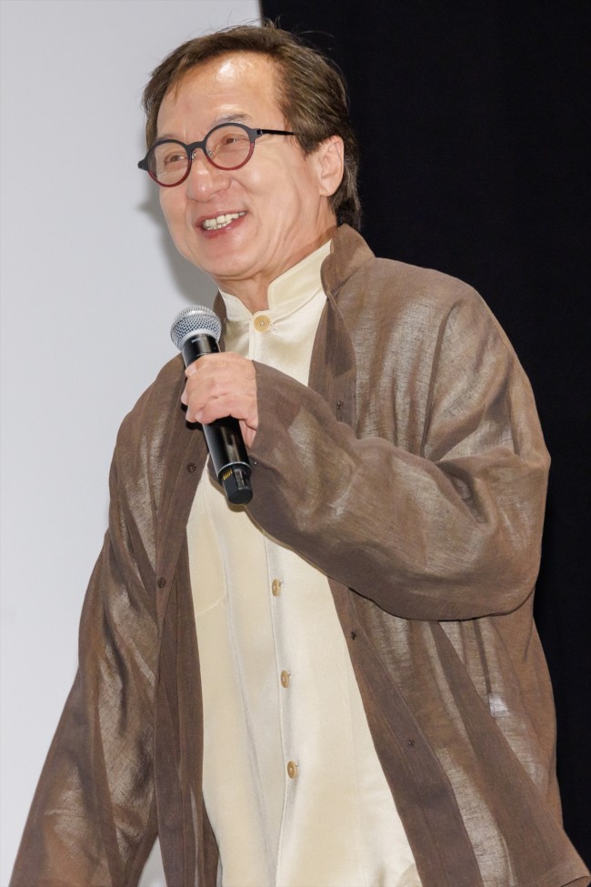 【本作紹介時のみ使用可】映画『ライド・オン』ジャッキー・チェン来日舞台挨拶　20240611