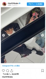 （写真左から）中尾明慶、仲里依紗　※「仲里依紗」インスタグラム