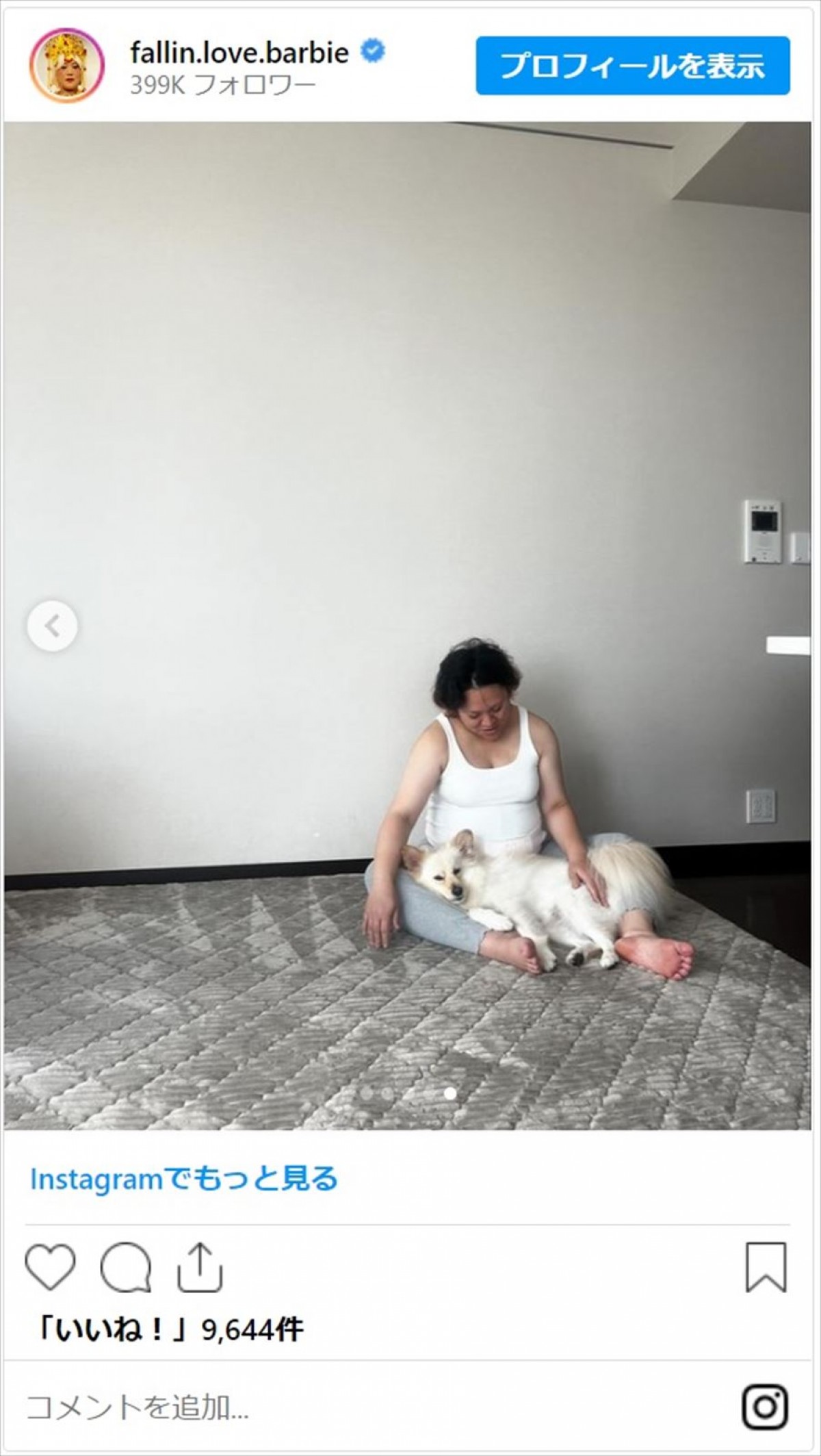 第1子妊娠中のバービー、みんなのおもちゃにされた写真を公開　タグに「もうフリー素材」「女子刑務所のラスボス」