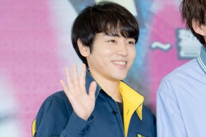 ドラマ『ギークス～警察署の変人たち～』制作発表に登壇した泉澤祐希