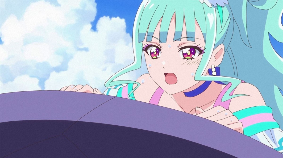 『わんだふるぷりきゅあ！』第25話「夏だ！ 海だ！ 宿題だ！」、自由研究のためみんなで海にやってきた