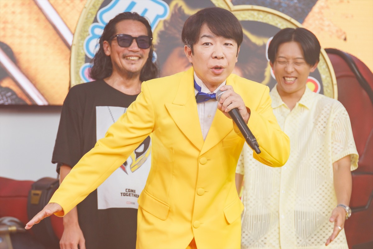 ダンディ坂野「クビにならないように頑張りたい」　自虐で笑い誘う