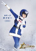 映画『聖☆おにいさん THE MOVIE～ホーリーメンVS悪魔軍団～』より戦隊「女子ーズ」ネイビー（安斉星来）