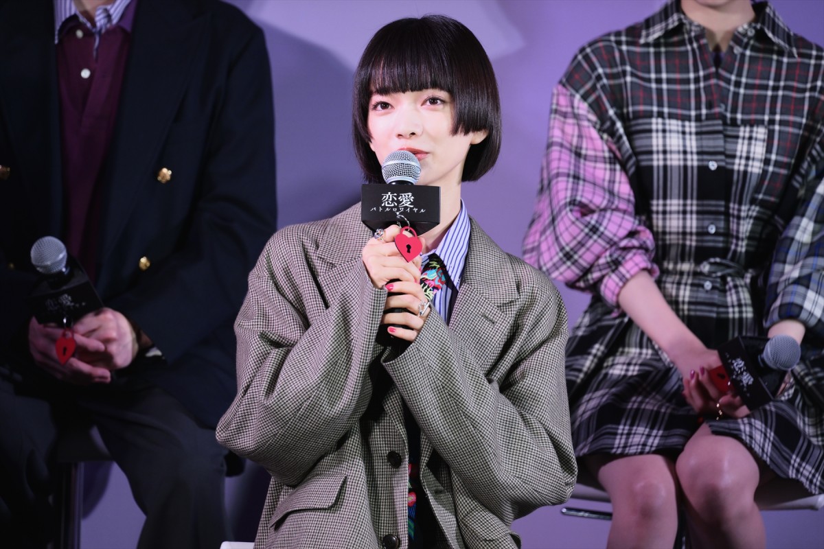 宮世琉弥「すごく興味はあった」　初共演・見上愛への発言で会場沸かせる