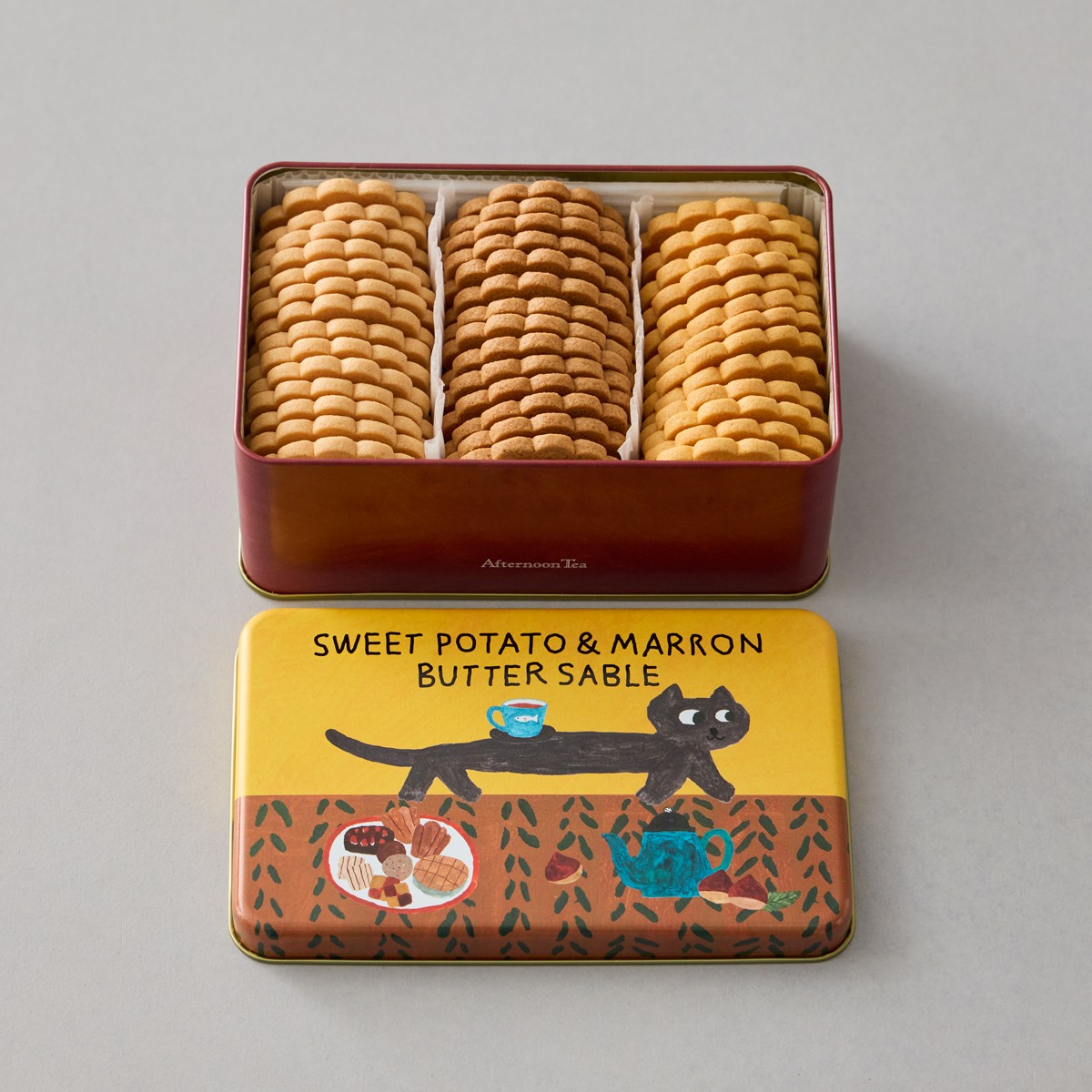 「Afternoon Tea」秋のティータイムギフト発売！　芋＆栗を味わうお菓子缶など登場