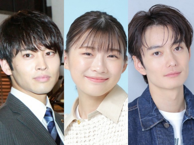 (左から)平埜生成、伊藤沙莉、岡田将生