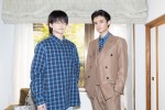 ドラマ『伝説の頭 翔』に出演する（左から）高橋文哉、藤原大祐
