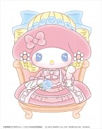 劇場アニメ『ベルサイユのばら』×サンリオキャラクターズコラボ キャラクタービジュアル（アントワネット×マイメロディ）