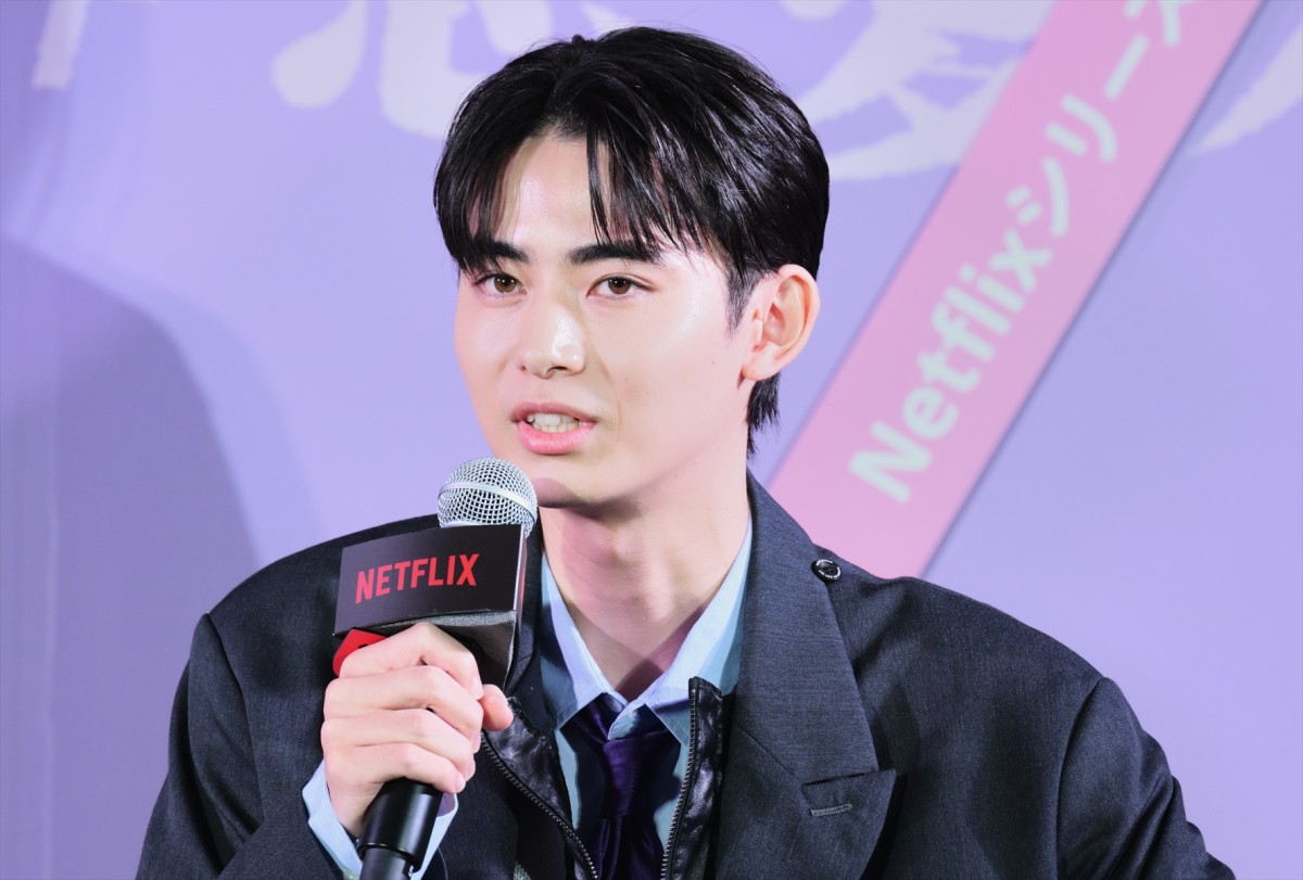 宮世琉弥「すごく興味はあった」　初共演・見上愛への発言で会場沸かせる
