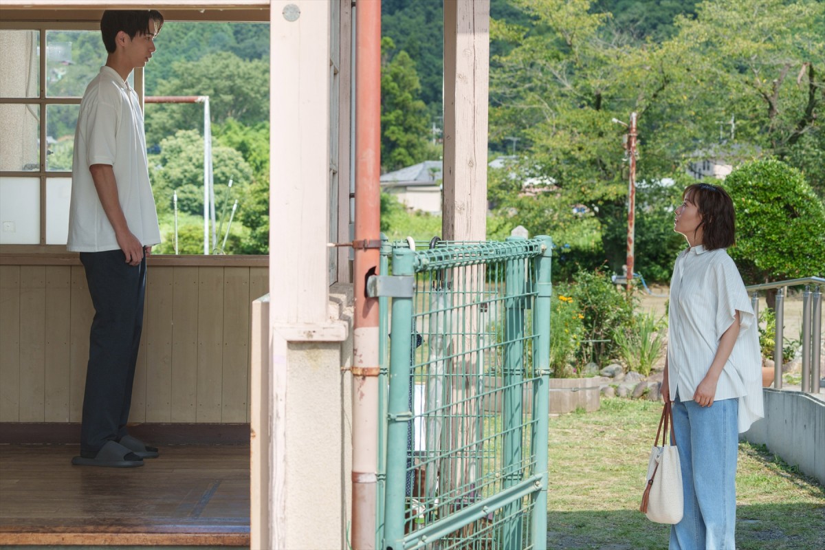 『夫の家庭を壊すまで』“みのり”松本まりか、“田口”忍成修吾の告白に驚き　ネットは心配「実はヤバい奴設定くる…？」