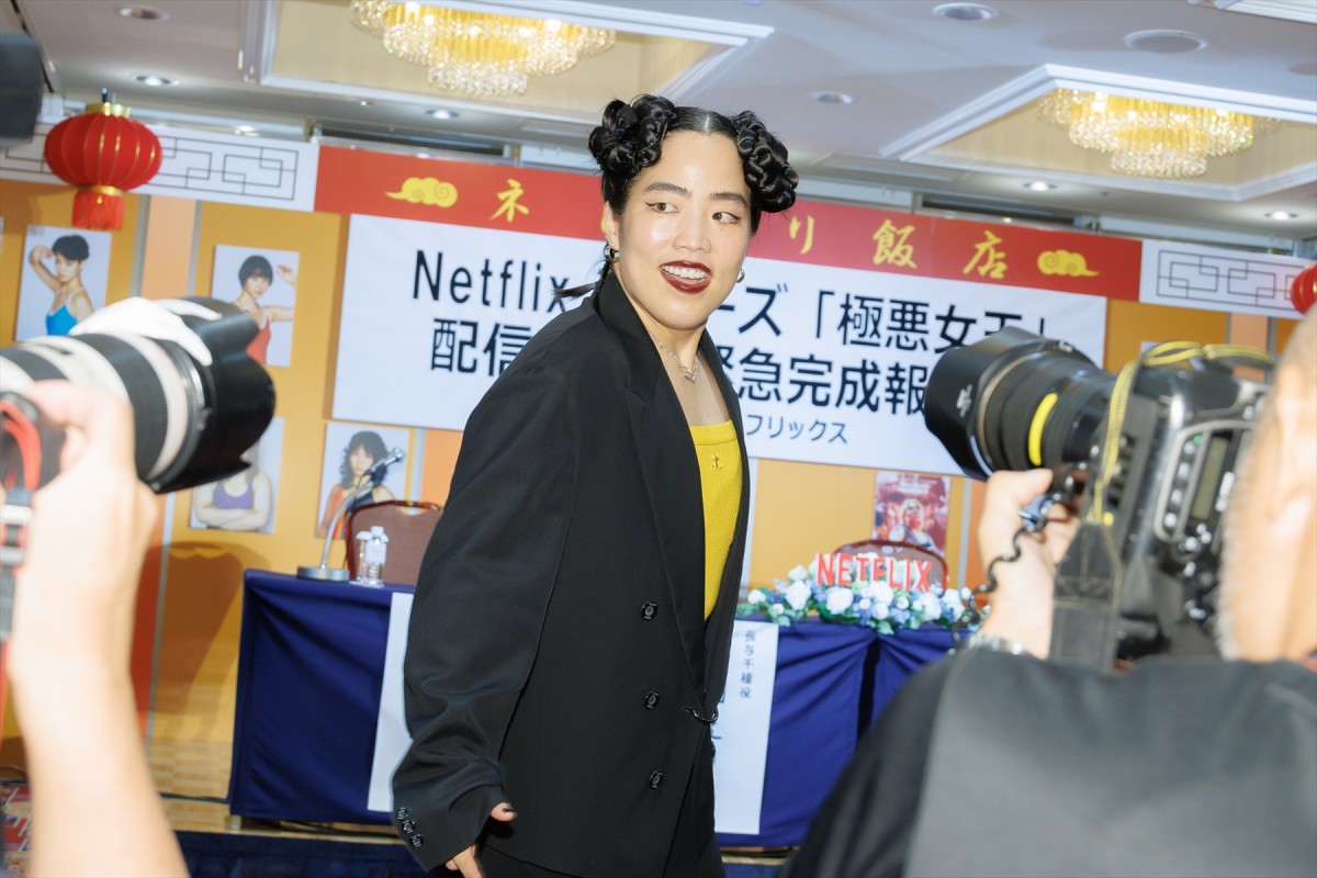 ゆりやんレトリィバァ、涙あふれる「白石和彌監督がいらっしゃらなかったら私たちはどうなっていたんだ」『極悪女王』に感謝