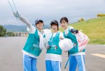 「SNOOPY Loves NATURE “Team up!” in ひなたフェス2024」に参加した日向坂46