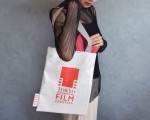 第37回東京国際映画祭オリジナルグッズ：トートバッグ（白）