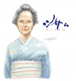 映画『シサム』小畑友紀が描いた⾼坂まさ（富田靖子）