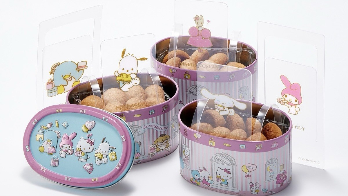 伊勢丹新宿店に「サンリオキャラクターズ缶」登場！ レトロな