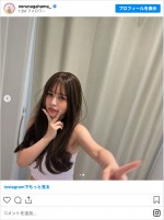 長濱ねるが“ギャル化”　※「長濱ねる」インスタグラム