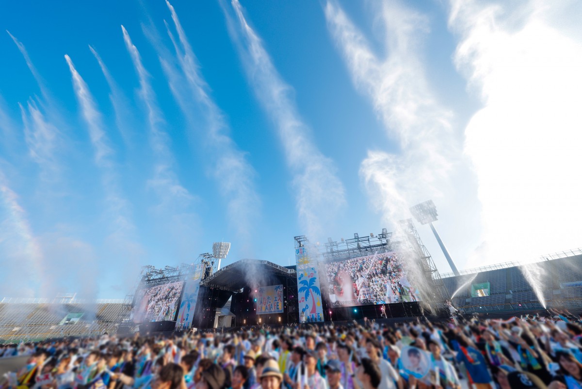 日向坂46、「ひなたフェス2024」開催　水の演出復活でファンびしょ濡れ　念願の東京ドームライブも発表