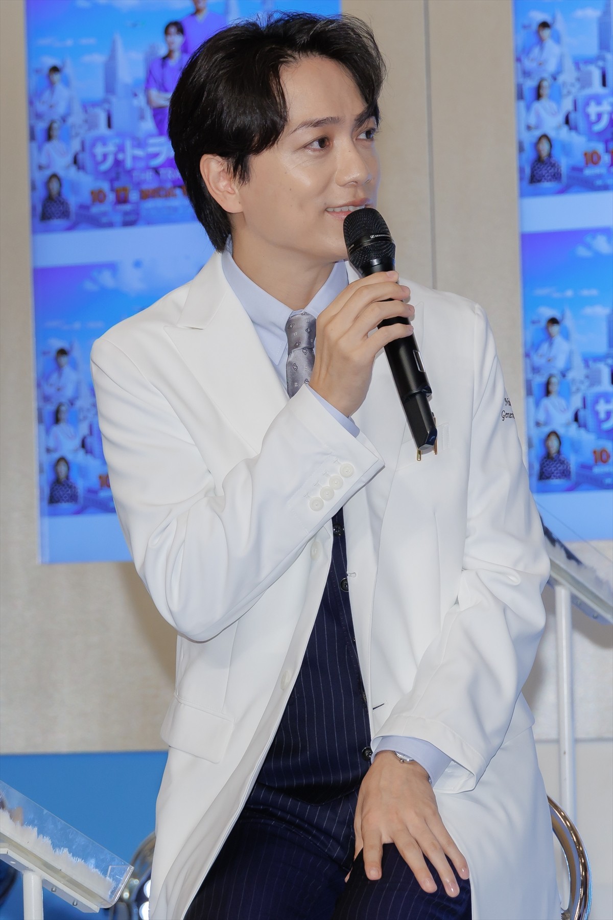 岡田将生＆中井貴一、医療ドラマが病院でも反響「言われるのは採血の時が多い」