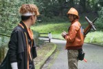 【写真】先斗に掴みかかる玄蕃　第32話場面写真