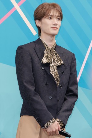 山中柔太朗、映画『あたしの！』完成披露試写会舞台挨拶に登場