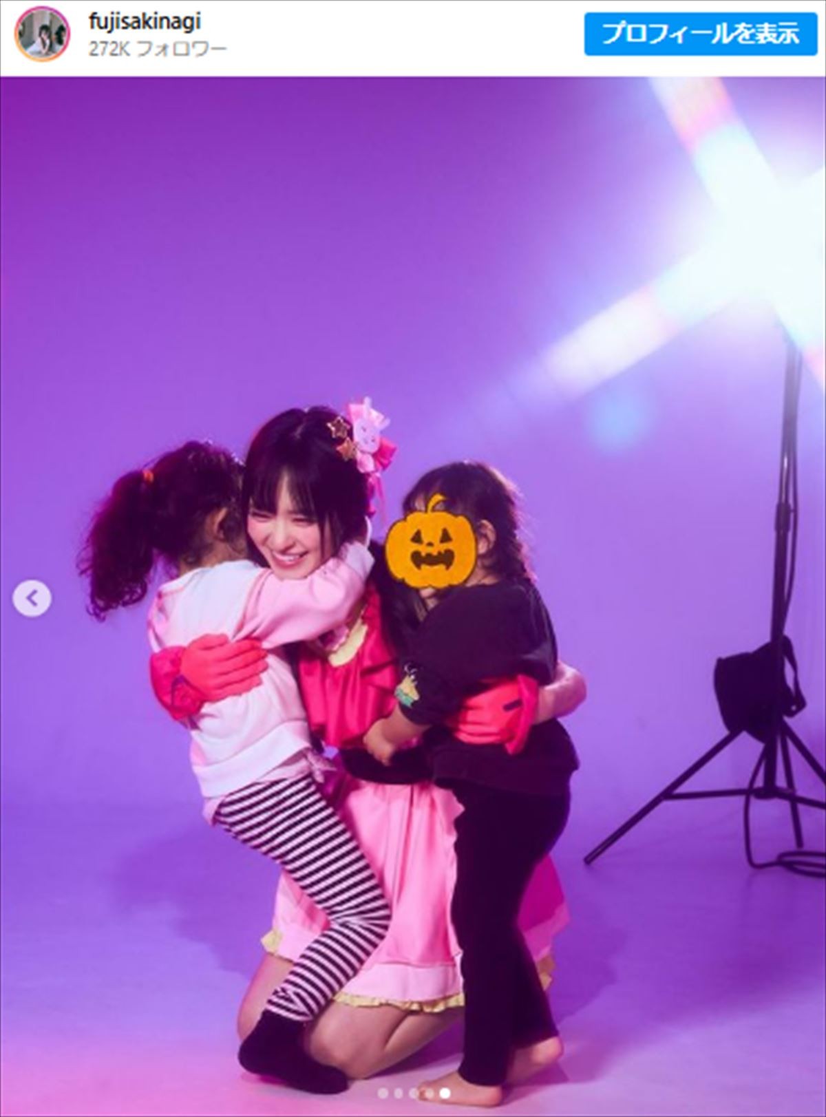 2児のシンママ・アイドル藤咲凪、『【推しの子】』コスに絶賛の声「星野アイそのもの」「完璧」