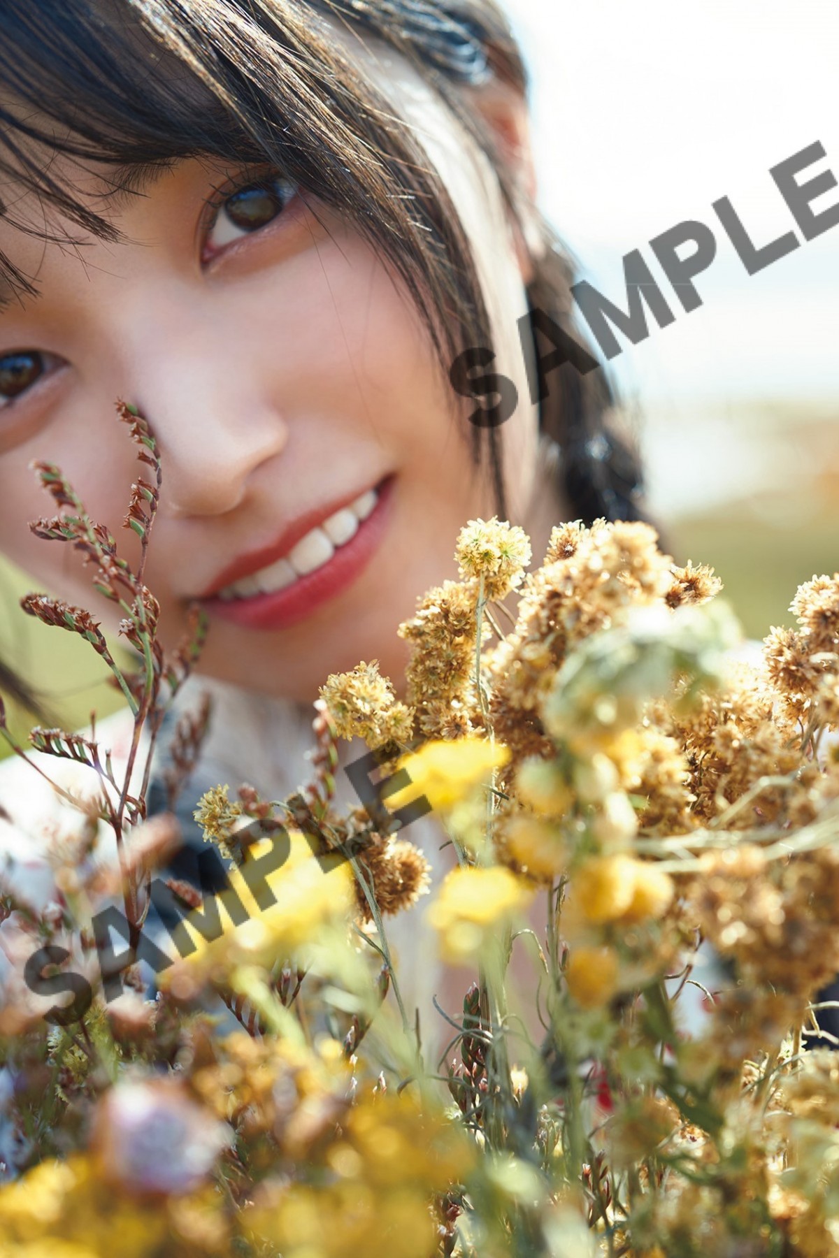 乃木坂46・五百城茉央「一番大好き！」　ブーゲンビリアに囲まれた写真集先行カット解禁
