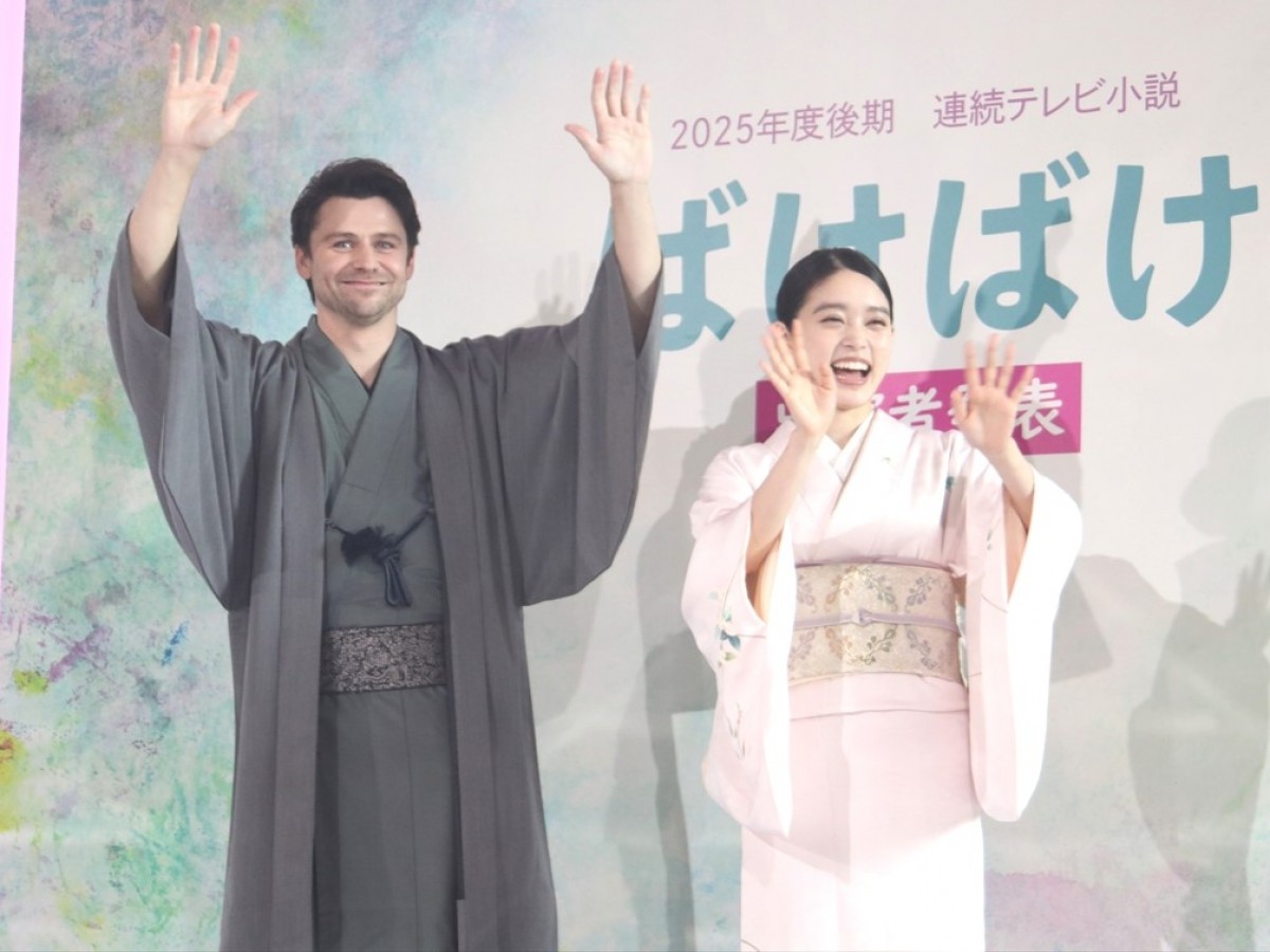朝ドラ『ばけばけ』ヒロインの夫役は『SHOGUN 将軍』出演の英国人俳優　お気に入りの日本語は「臨機応変」