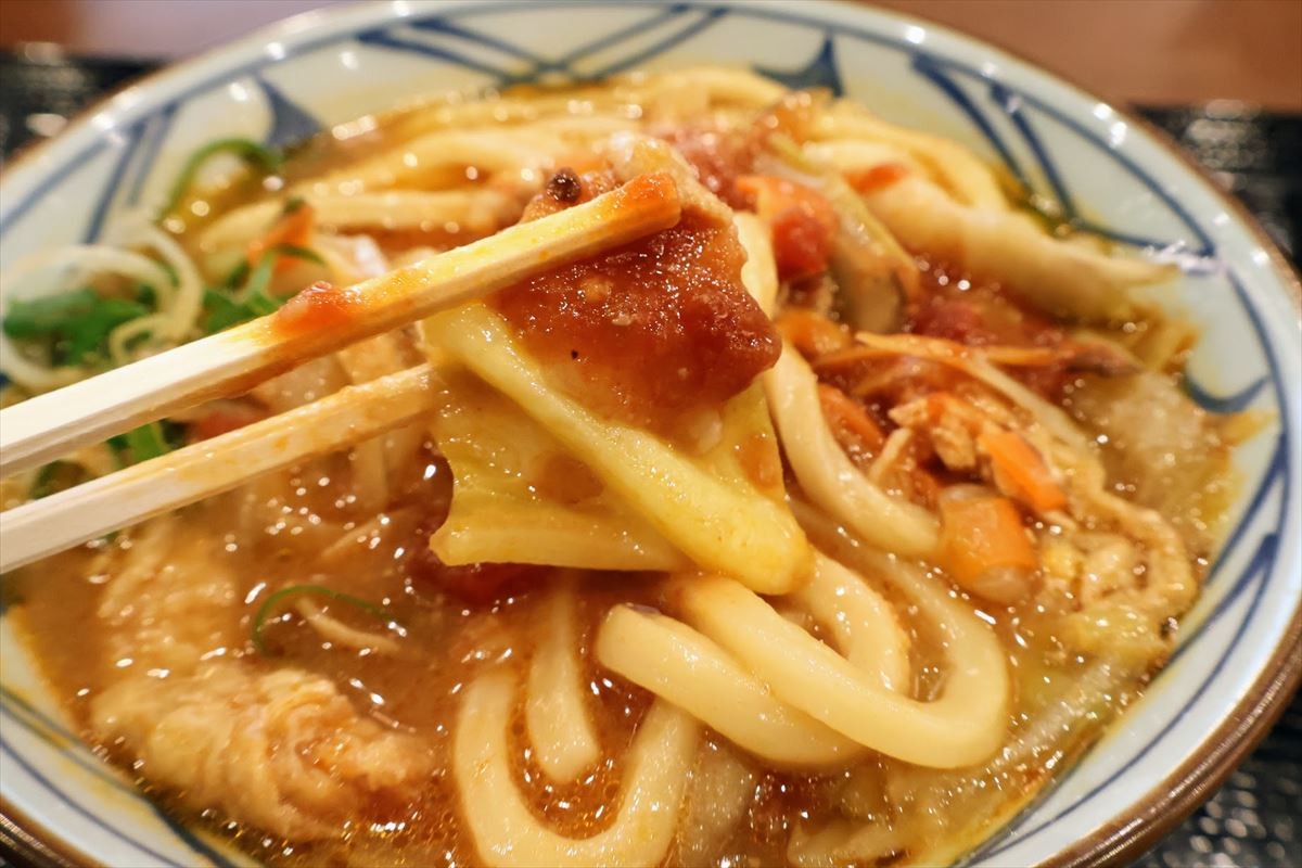 20241119 俺たちのトマト豚汁うどん