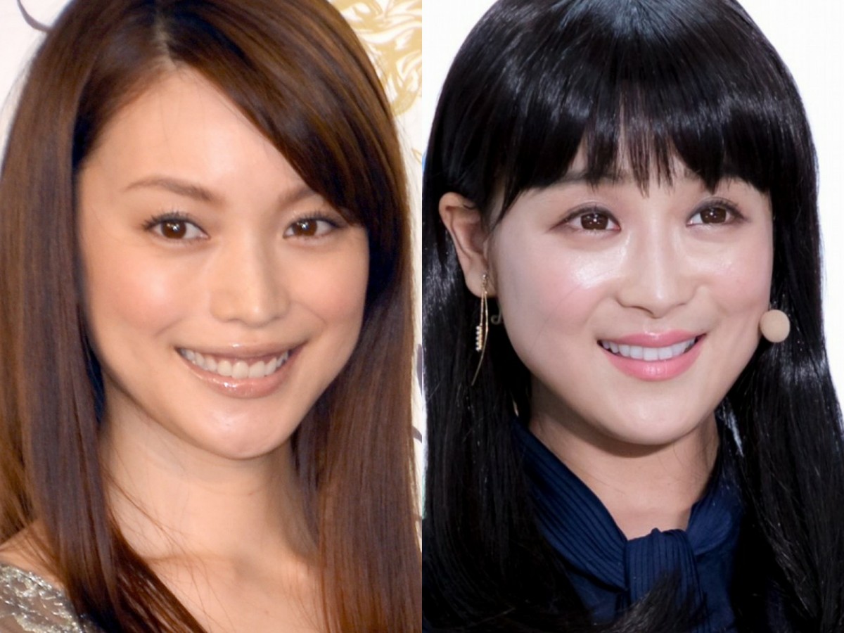 (左から)蛯原友里、鈴木奈々