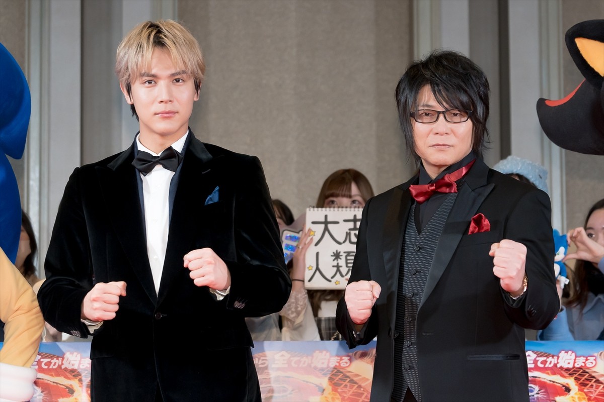 中川大志、森川智之からソニックの吹き替えを絶賛され笑顔「うれしいです」