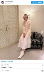 狩野舞子、レアなキラキラ衣装＆メイクがかわいい　※「狩野舞子」インスタグラム