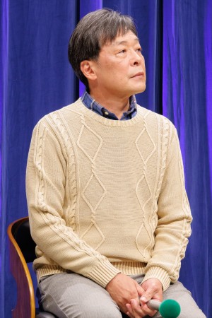 光石研、ドラマ『闇バイト家族』記者会見に登場