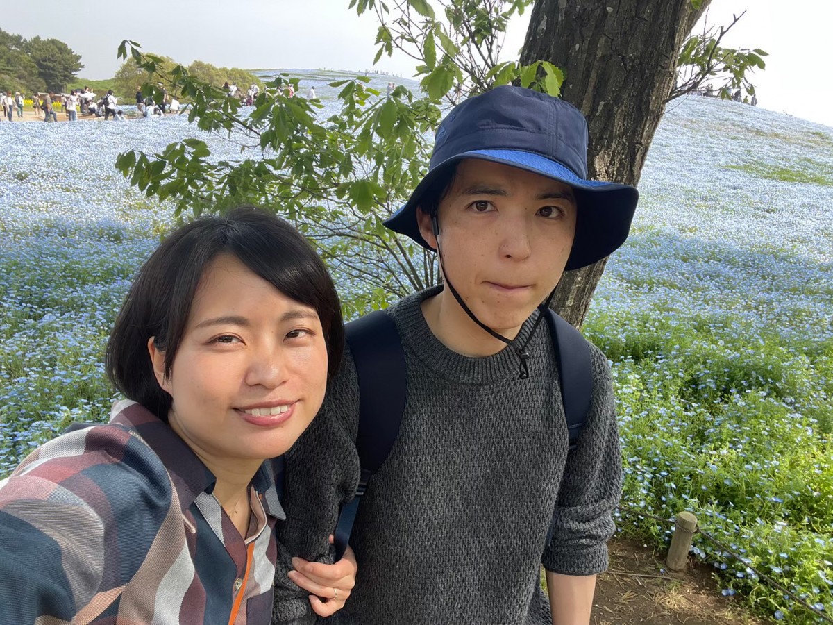 『新婚さんいらっしゃい！』ギャル妻、“すっぴん”公開も夫は気付かず「どこにおるん？」