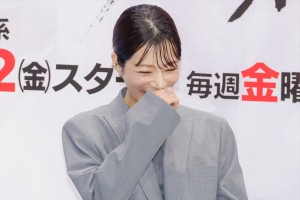 桜井ユキ、ドラマ『ジャンヌの裁き』記者会見に登場