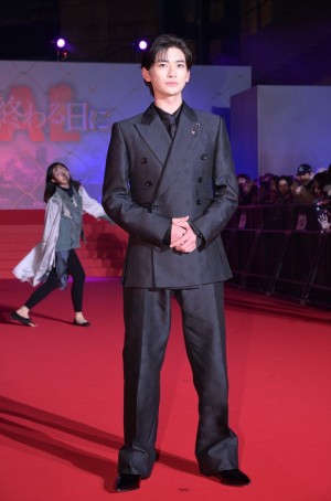 高橋文哉、『劇場版きみセカ』ゴーレムアライバルイベント＆完成披露舞台挨拶に登場