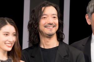 金子ノブアキ、映画『マッチング』完成披露試写会に登場