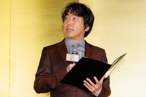 本多力、映画『身代わり忠臣蔵』完成披露舞台挨拶に登場