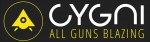『CYGNI: All Guns Blazing』ロゴビジュアル